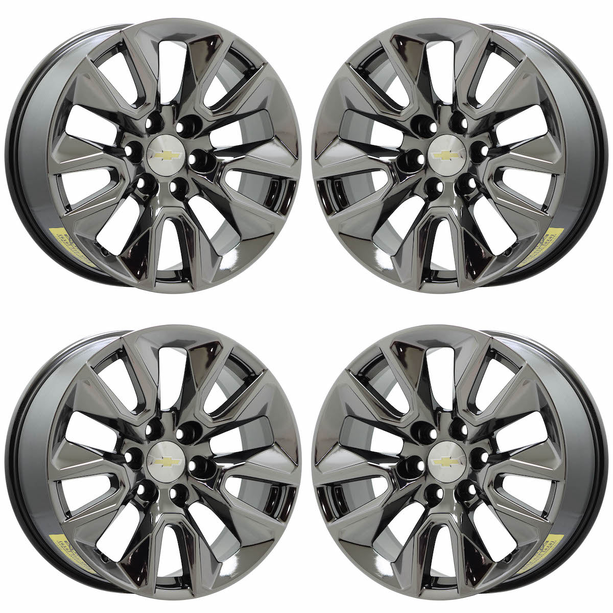 20" GMC Silverado Suburban Tahoe Hyper Chrome wheels rims OEM set 5916 EXCHANGE